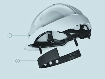 brain scanner in helmet